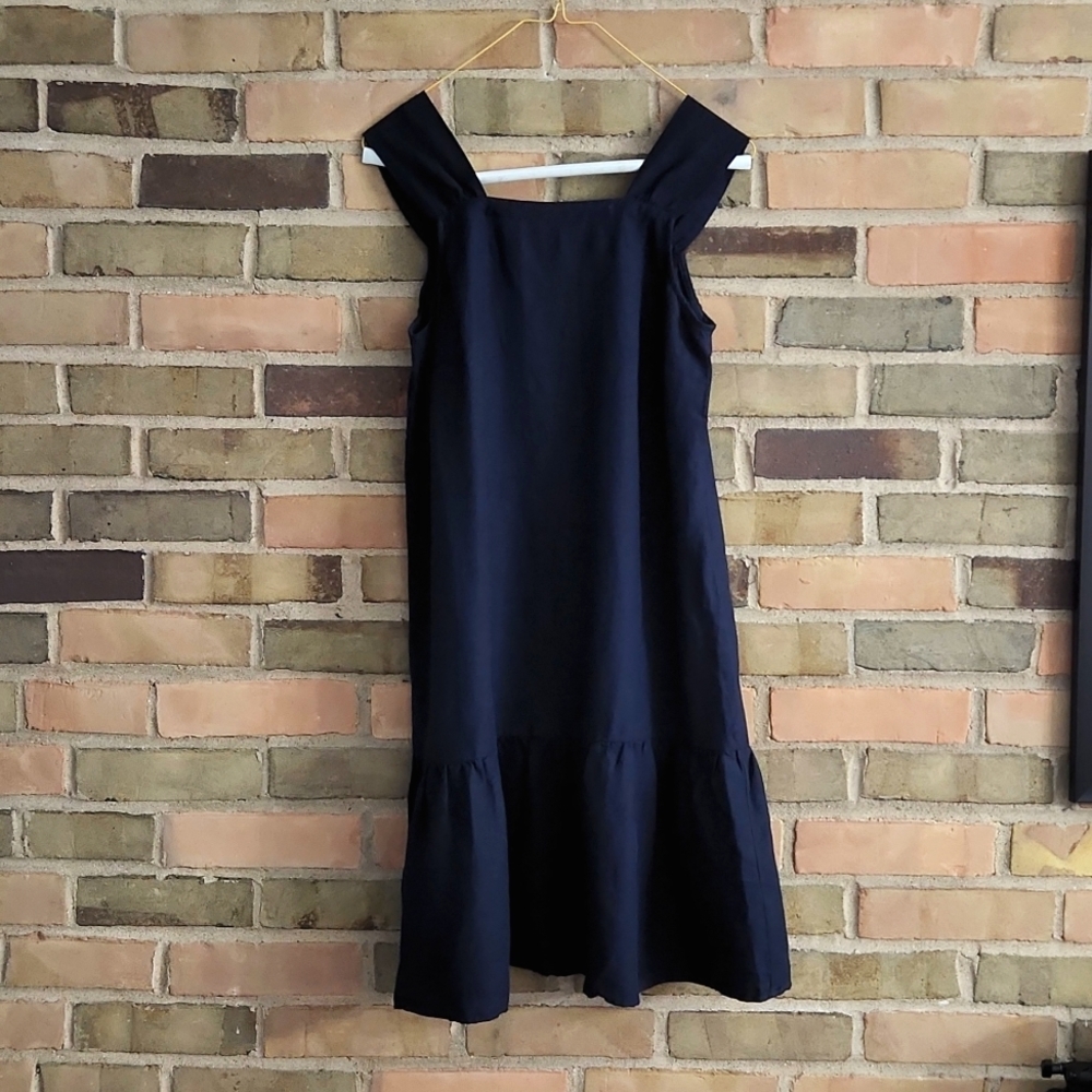 LOFT, XS, Navy Blue Dress